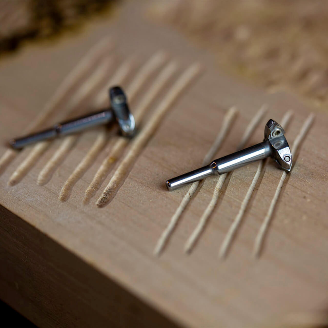 Manpa Carving Bit - Triangle Head, 1/4