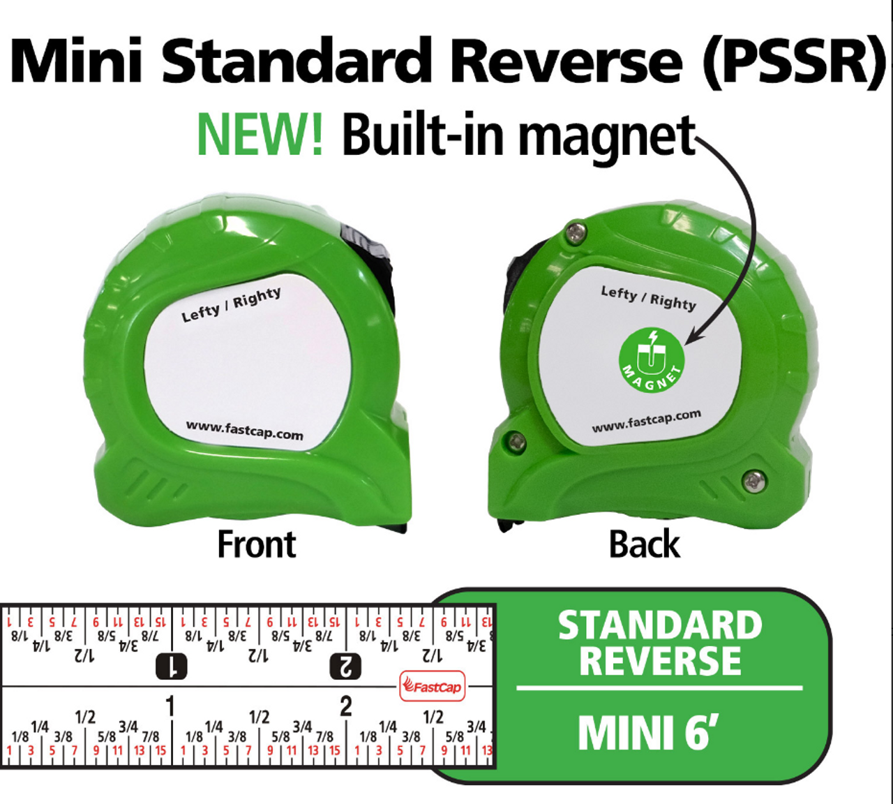 Fastcap PMS-12, Metric/Standard 12 feet Tape Measure