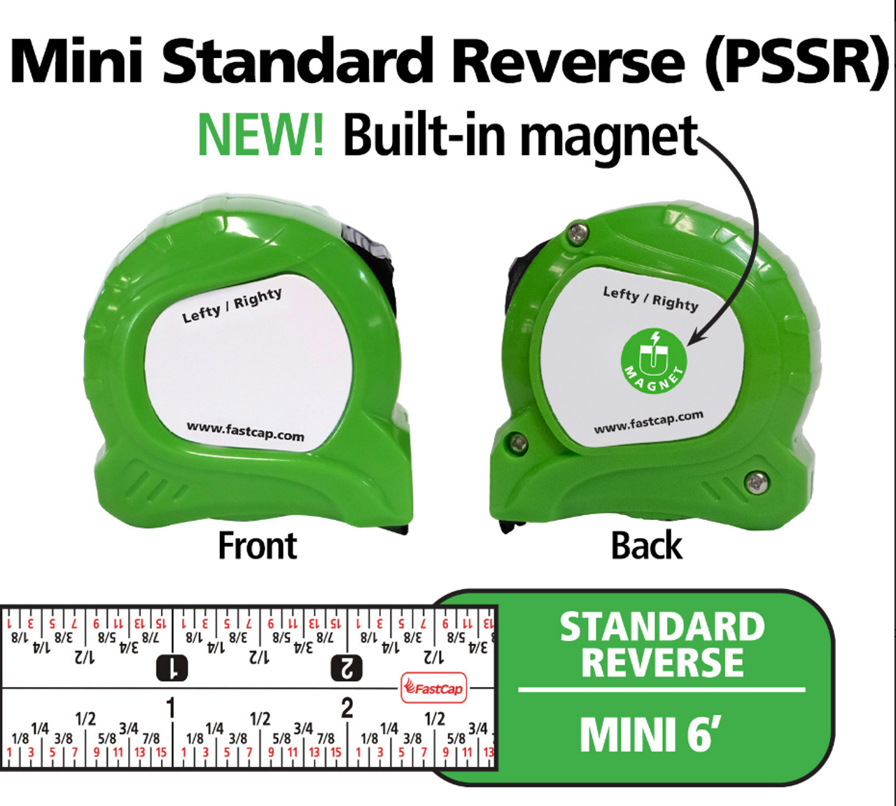 Tape Measure Standard Reverse 25