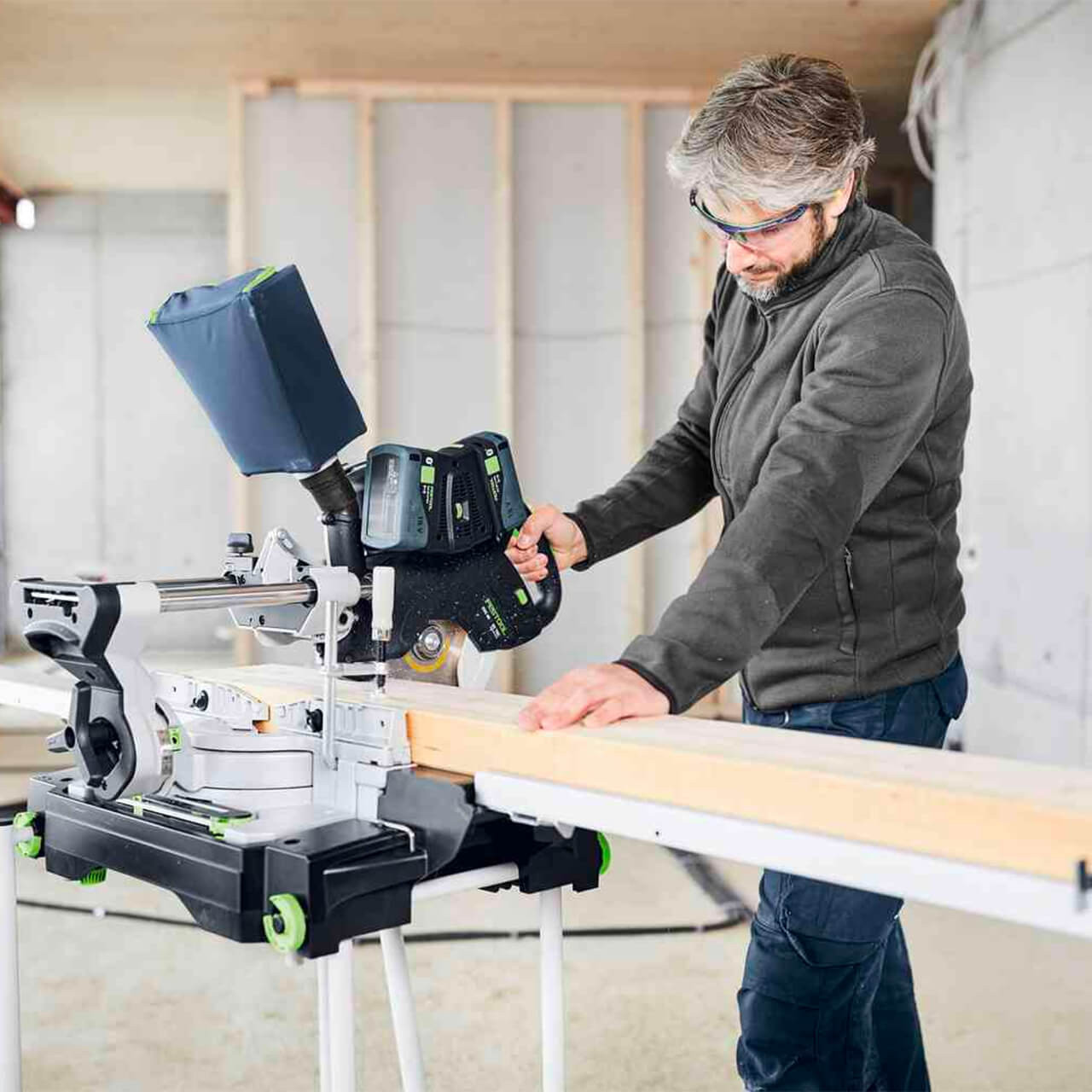 Festool Cordless Sliding Compound Miter Saw KAPEX KSC 60 EB 5,0 I-Plus