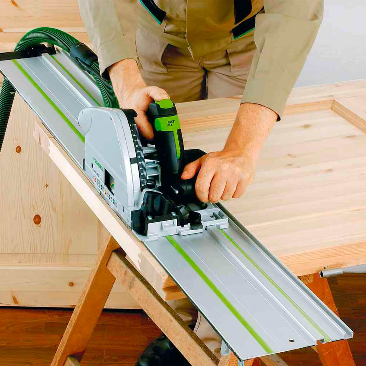 Festool Plunge Cut Track Saw TS 75 EQ-F-Plus