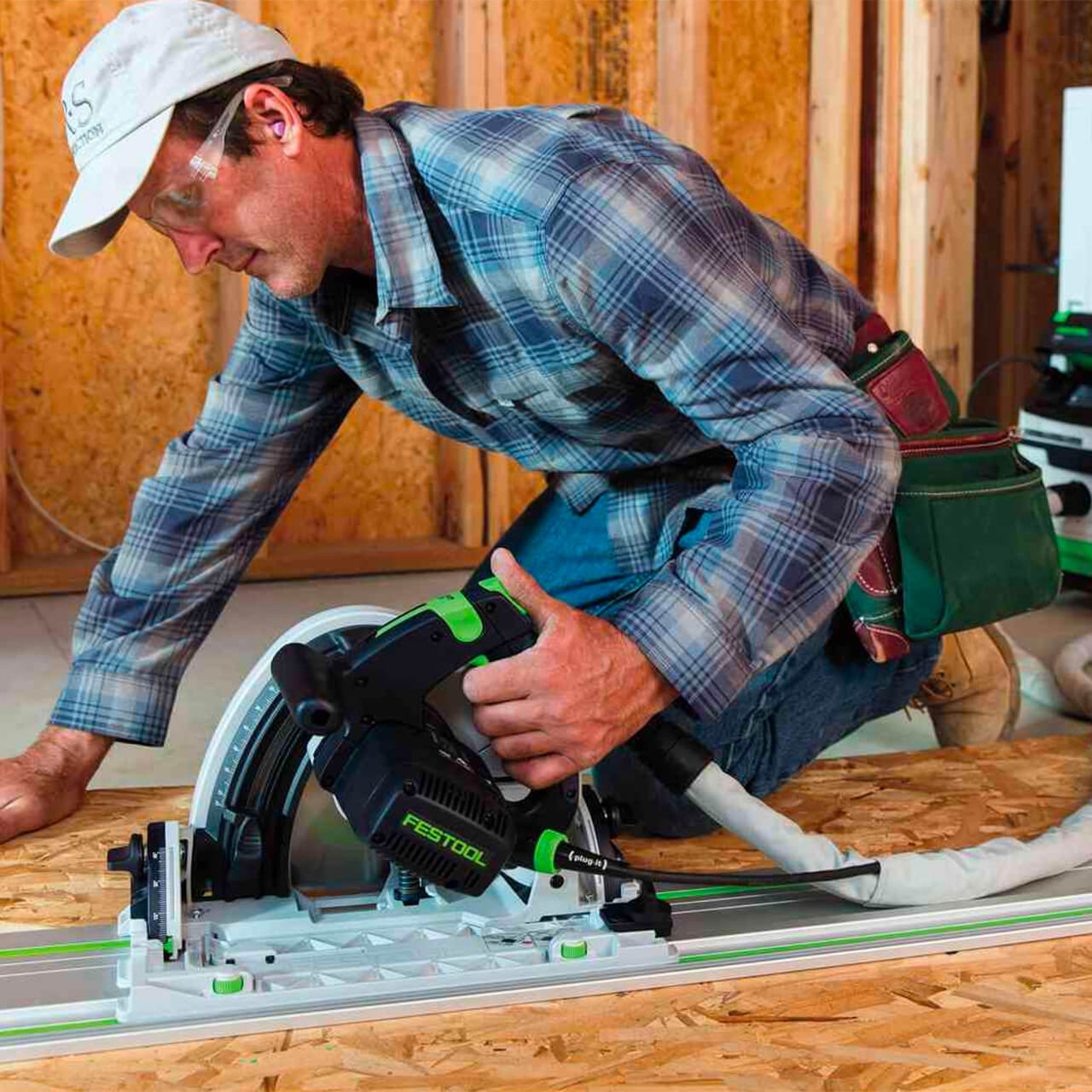 Festool Plunge Cut Track Saw TS 75 EQ-F-Plus