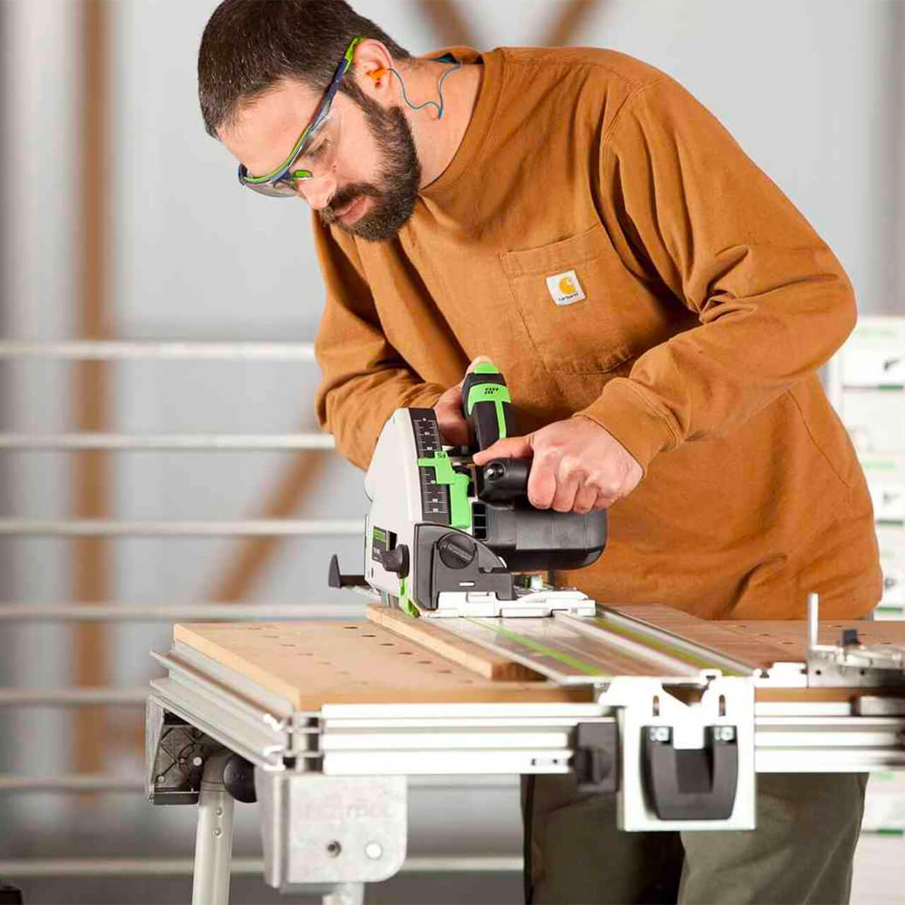 Festool Plunge Cut Track Saw TS 75 EQ-F-Plus-FS