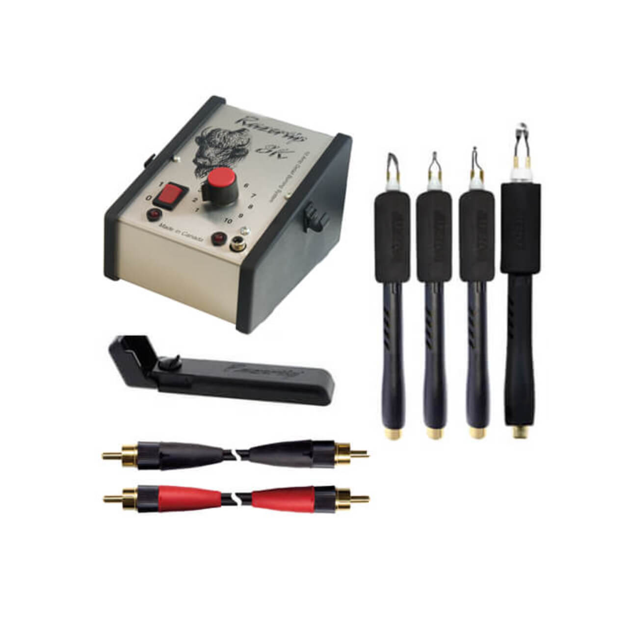 Razertip Sk Single Burner Pyrography Starter Kit w/ 4 Pens (KIT02SK)