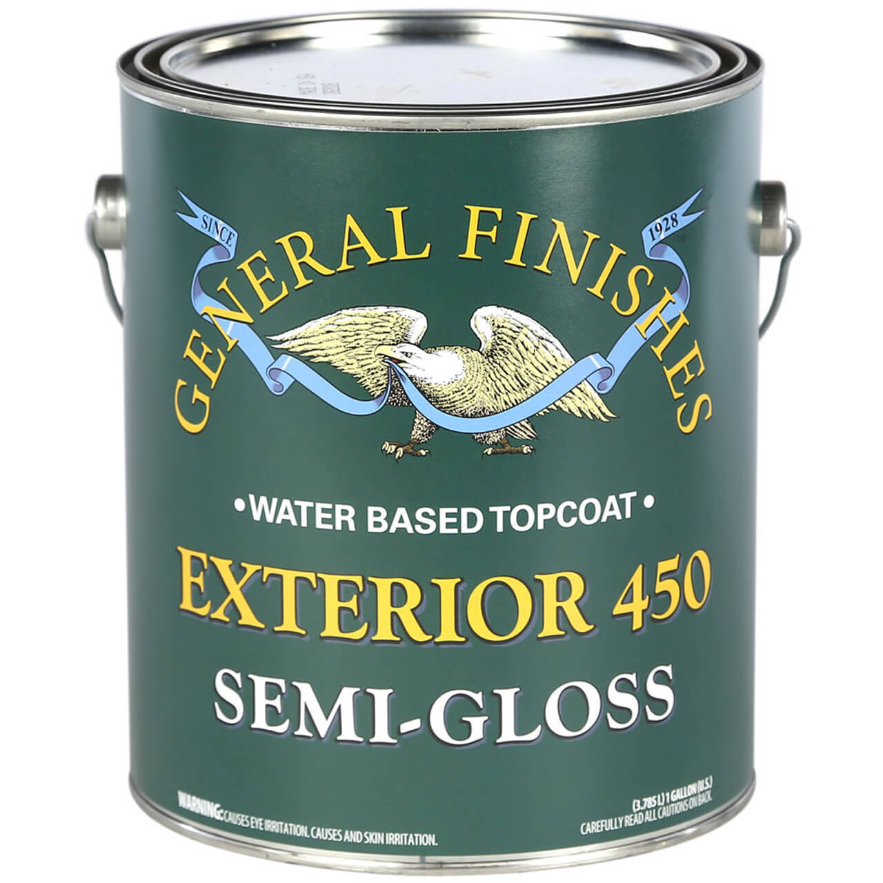 General Finishes Water Based Exterior 450 Outdoor Finish, Semi-Gloss, Gallon