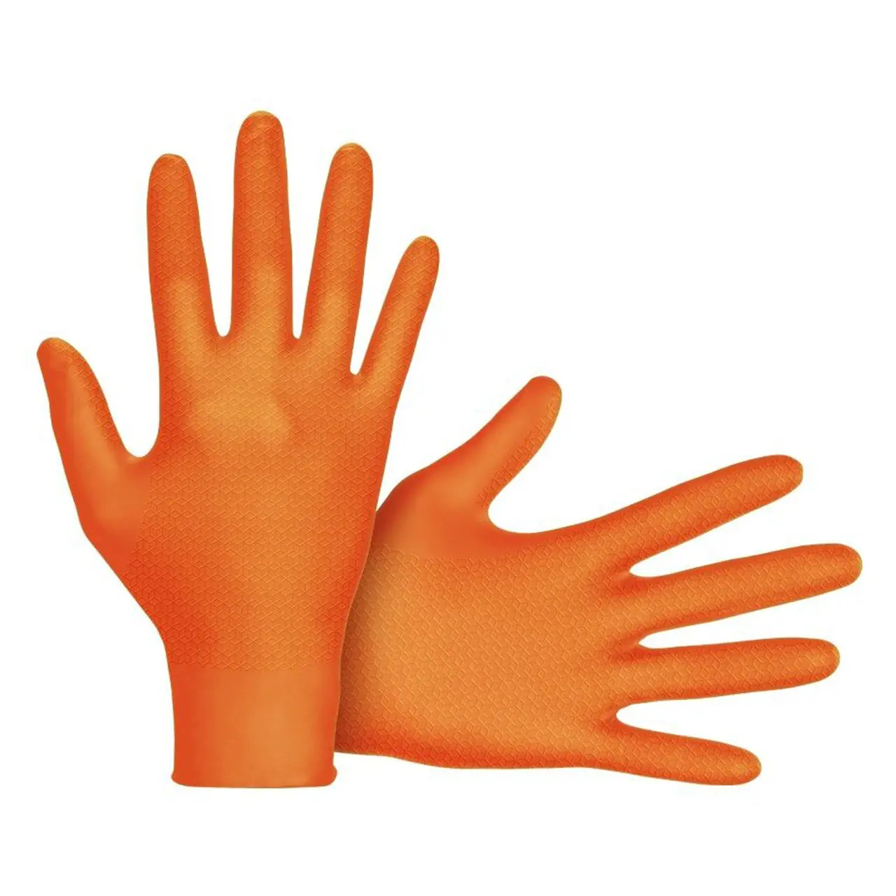 XXLarge Orange Nitrile Astro Grip Gloves 100pk
