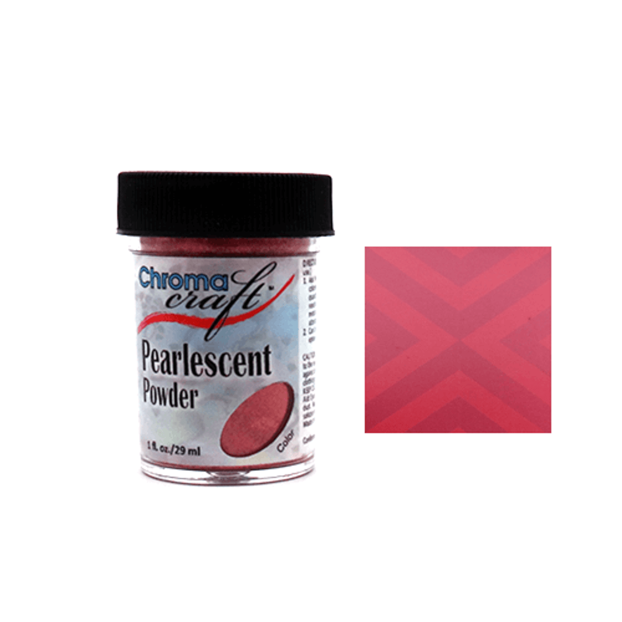 Pearlescent Powder Rose Red 1oz