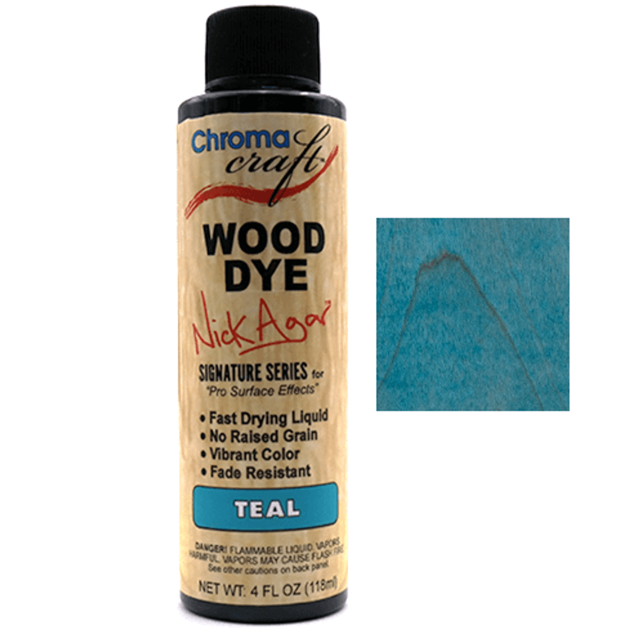 Wood Dye Teal 4oz