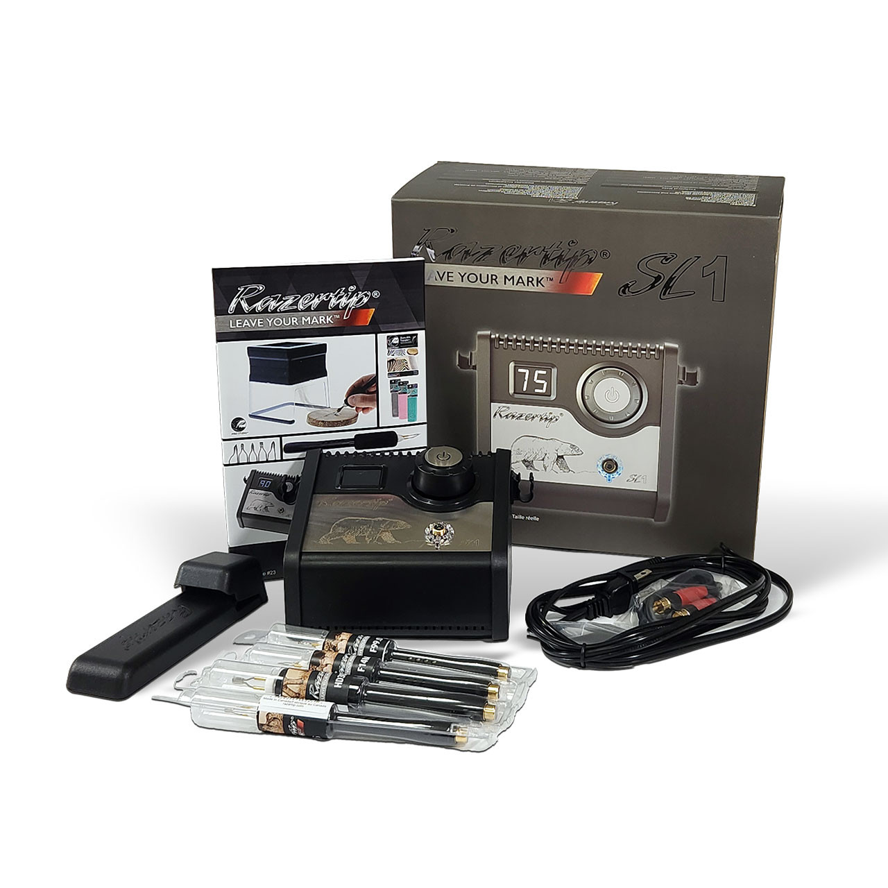 Razertip SL1 Pyrography starter Kit W/ 4 Pens