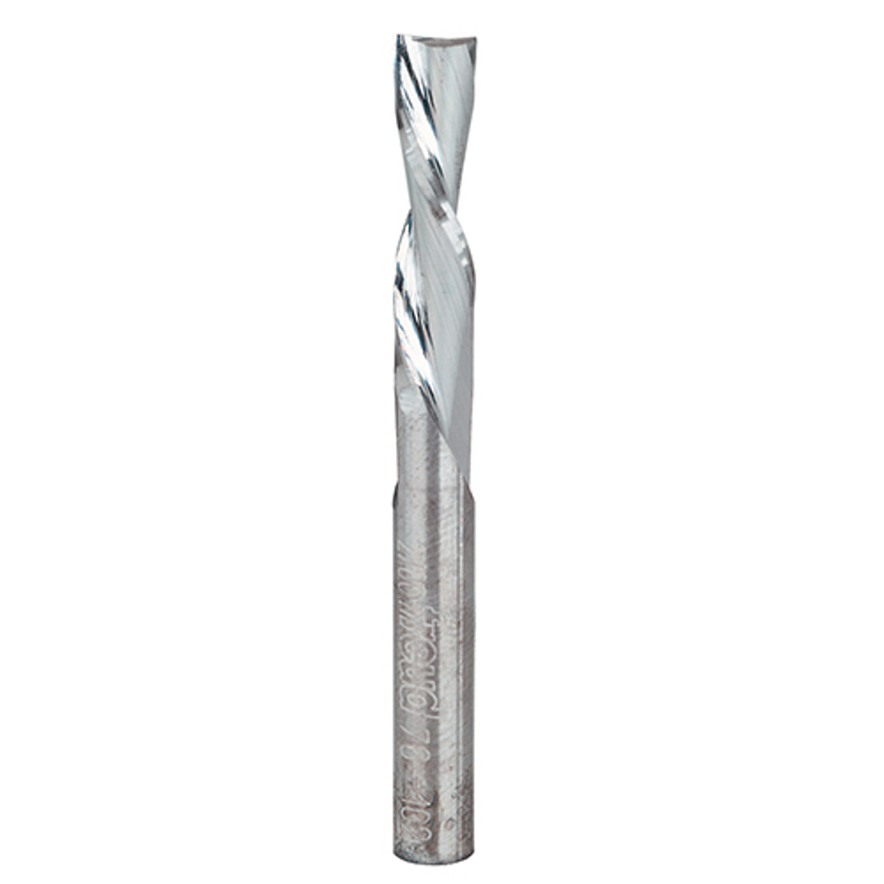 Freud® 1/4" DownSpiral Router Bit, 1" Carbide Height, 1/4" Shank, 21/