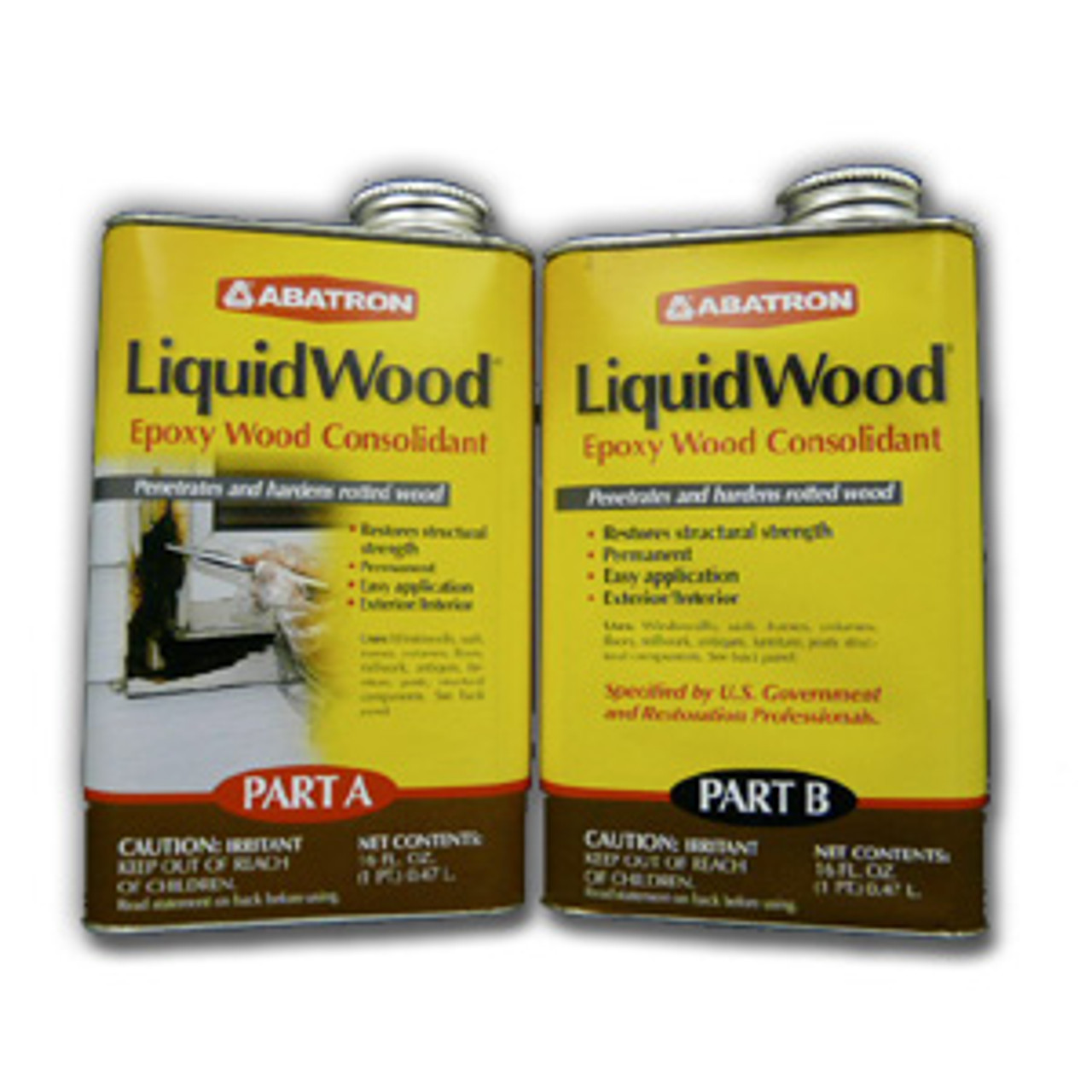 Abatron LiquidWood Kit, A&B Pints