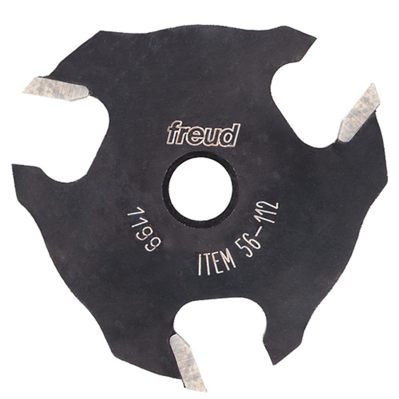 Freud Slotting Cutter Router Bit, 1/4" Carbide Height, 5/16" Inside Diameter, 2" Overall Diameter