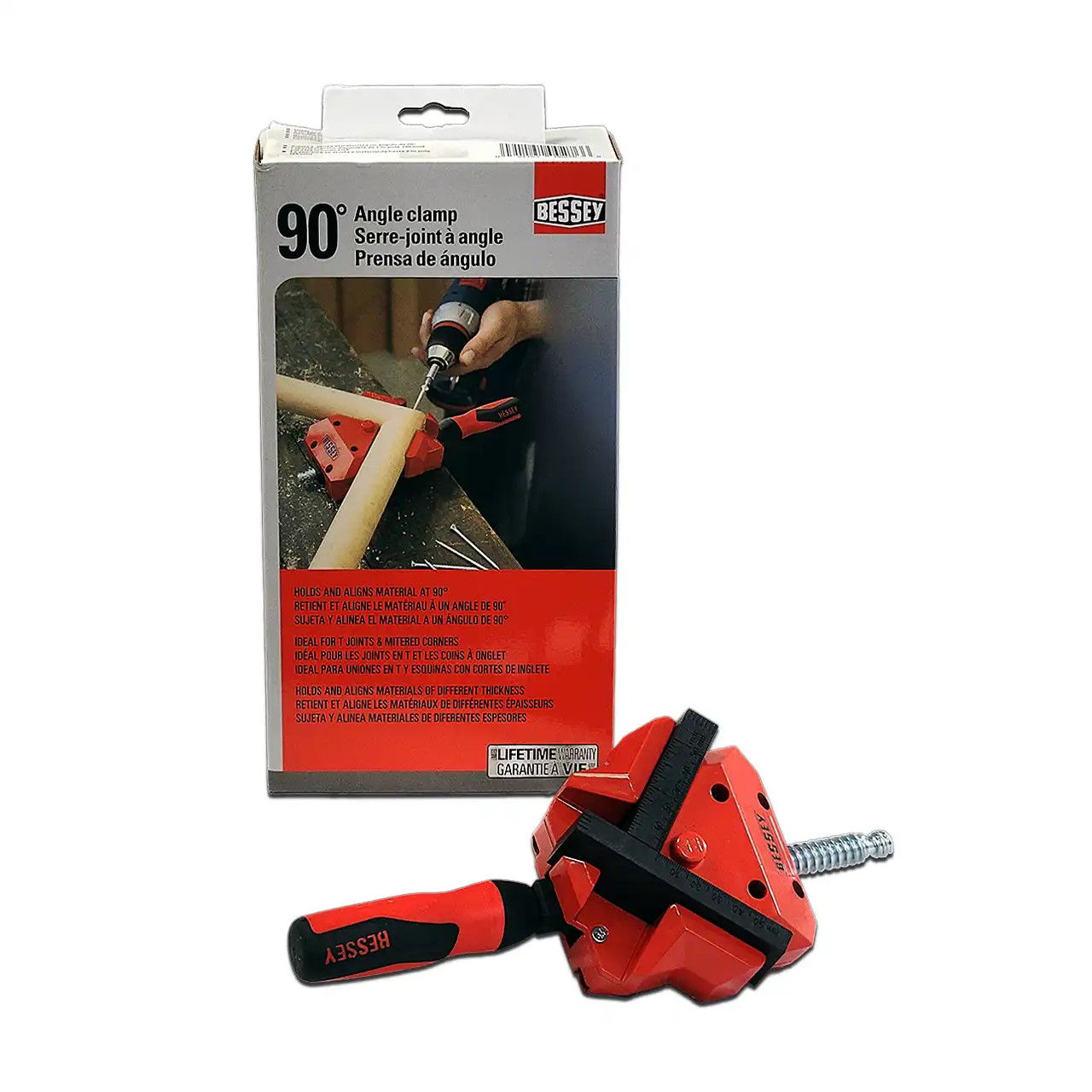 Bessey® WS-3+2k 90° Angle Clamp