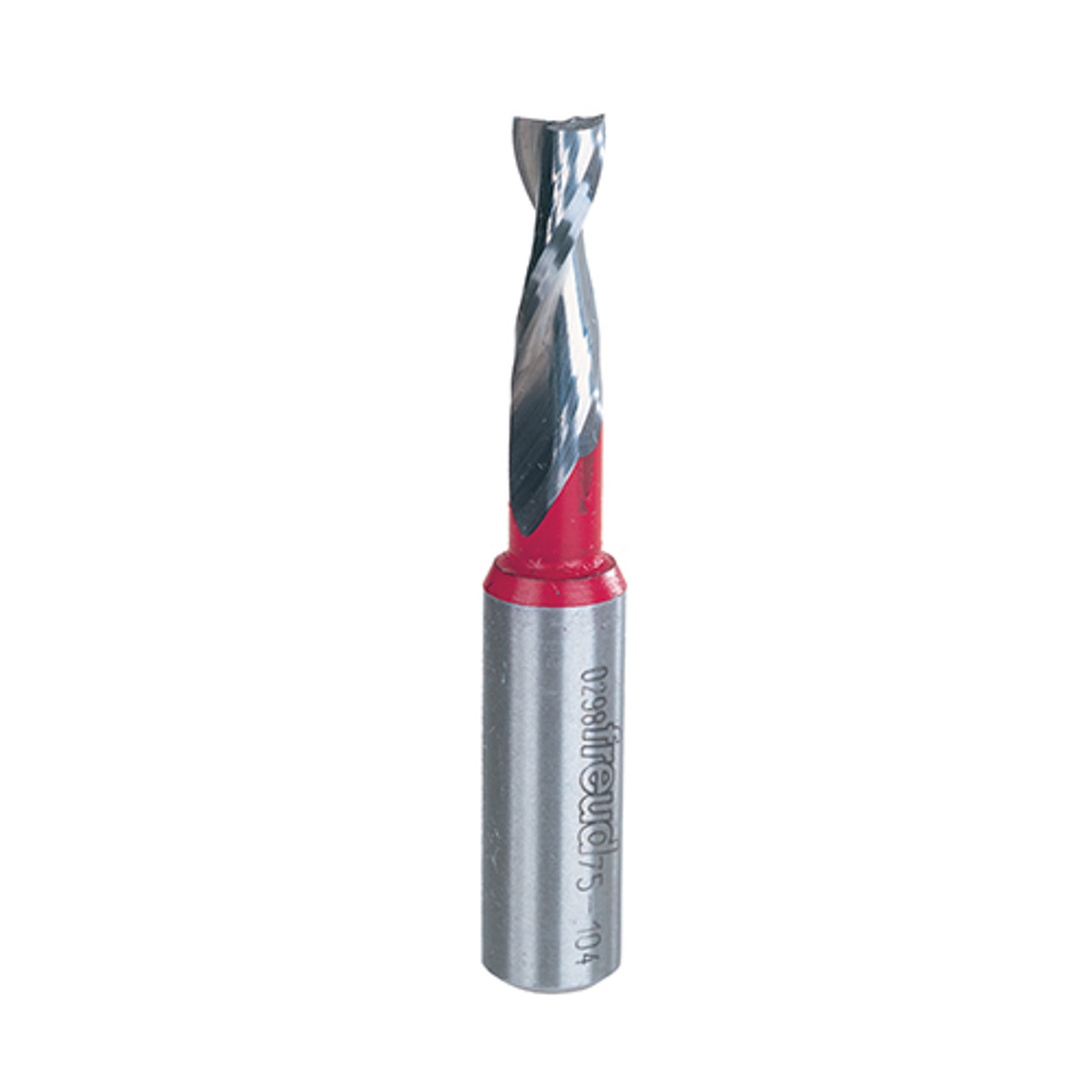 Freud 5/16" Up-Spiral Router Bit, 1" Carbide Height, 1/2" Shank, 3" Overall Length