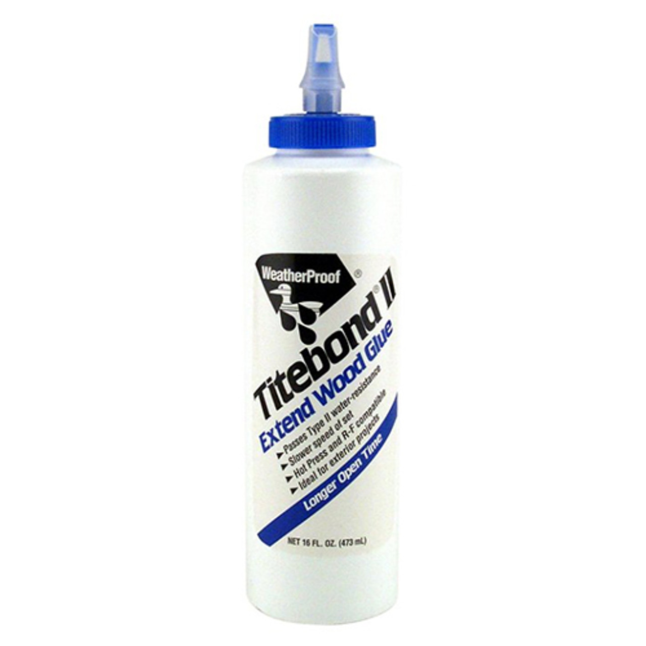 Franklin Titebond II Extend Wood Glue, 16oz Bottle