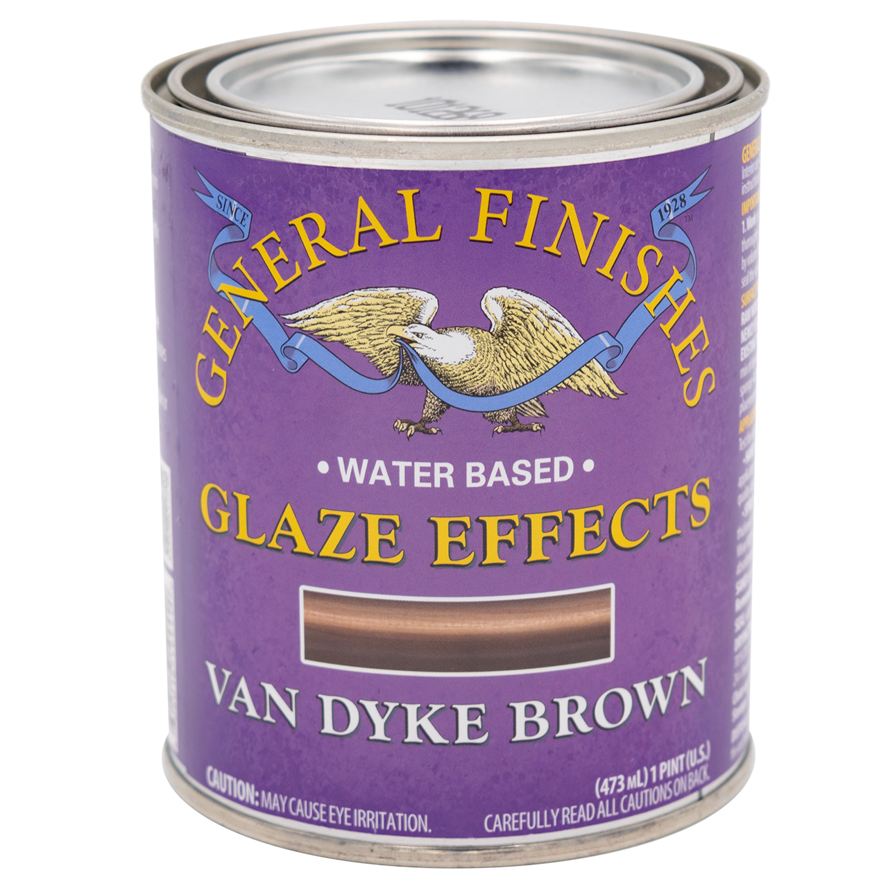 General Finishes Glaze Effects Van Dyke Brown Pint