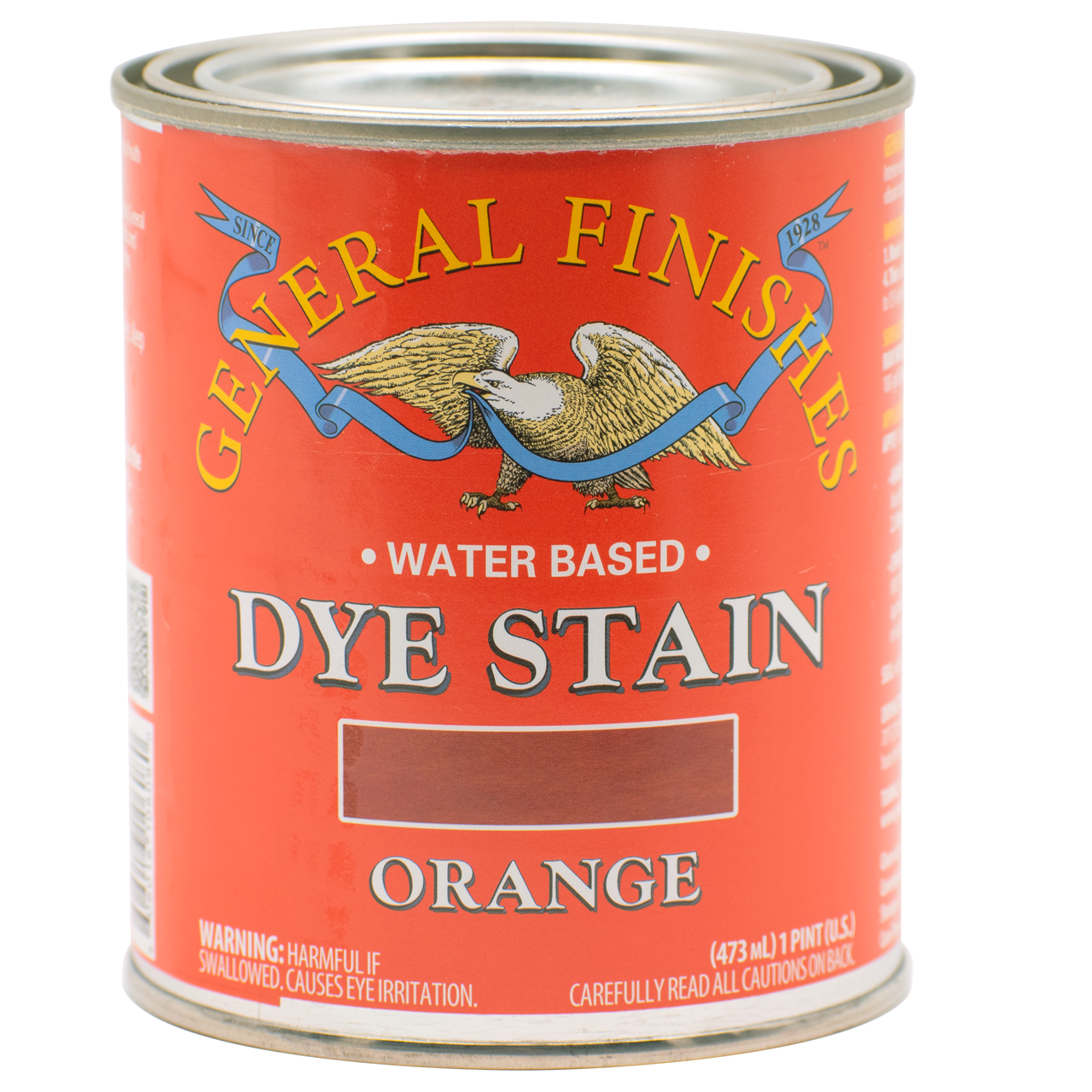 General Finishes Dye Stain Orange Pint