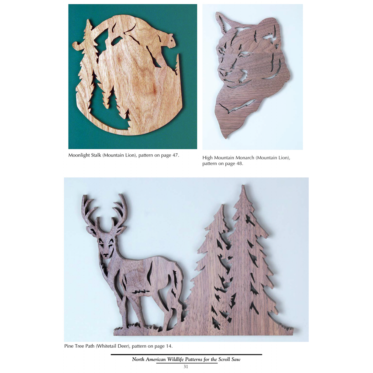 Scenes of North American Wildlife for the Scroll Saw by Longabaugh