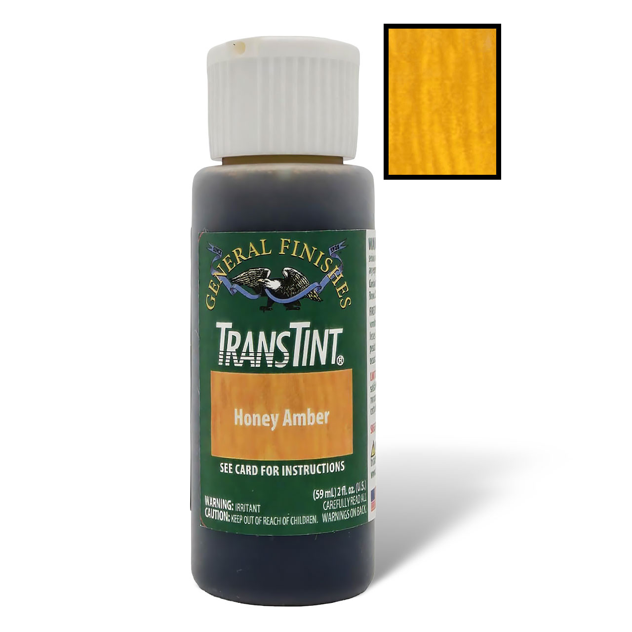 Trans Tint, Non-Grain Raising, Universal Dye Concentrate, Honey