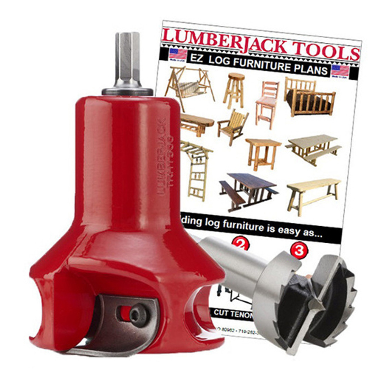 lohenローヘンTOPPER CORT Log Tenon Cutter, Home Series, 1-1/2