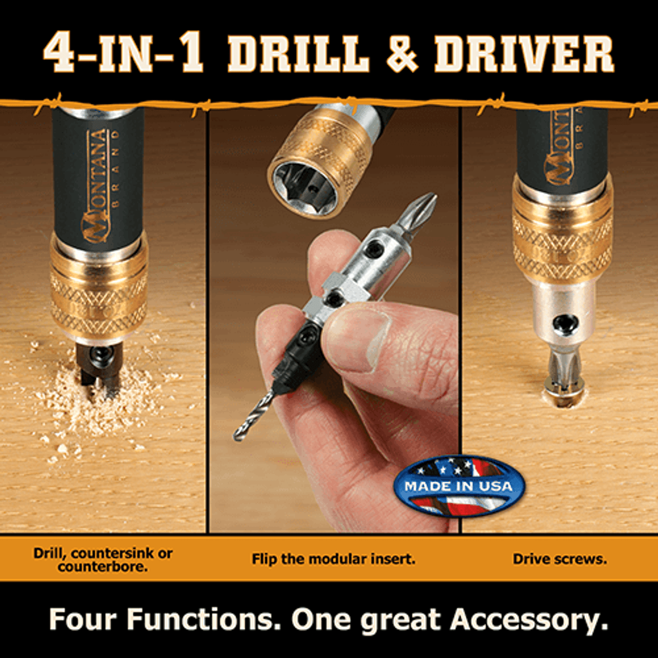 4 in 1 Drill / Driver Set #8