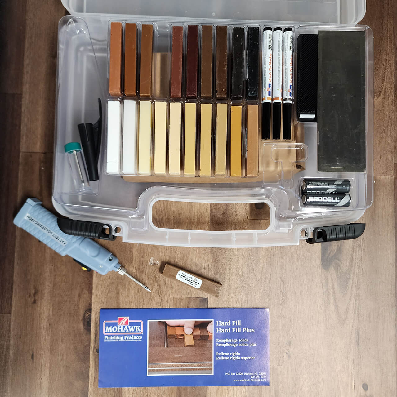 Klingspor's Hard Fill kit