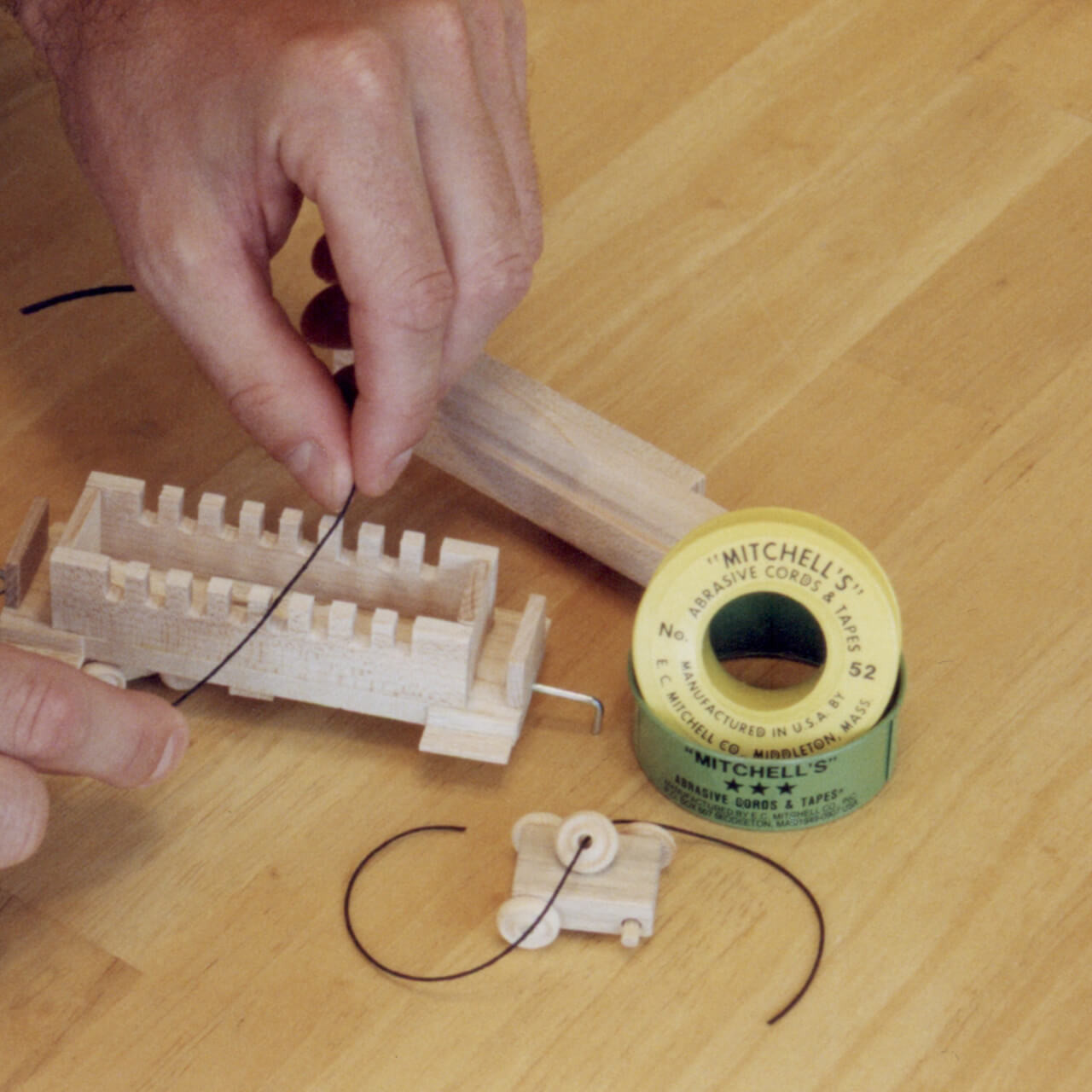 Mitchell© #52-C Abrasive Crocus Cord, 12' Long, .055