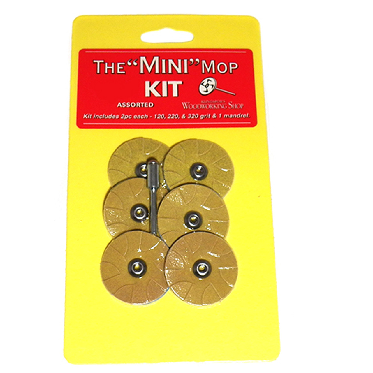 Klingspor Abrasives 1-1/2" Mini Mop Kit