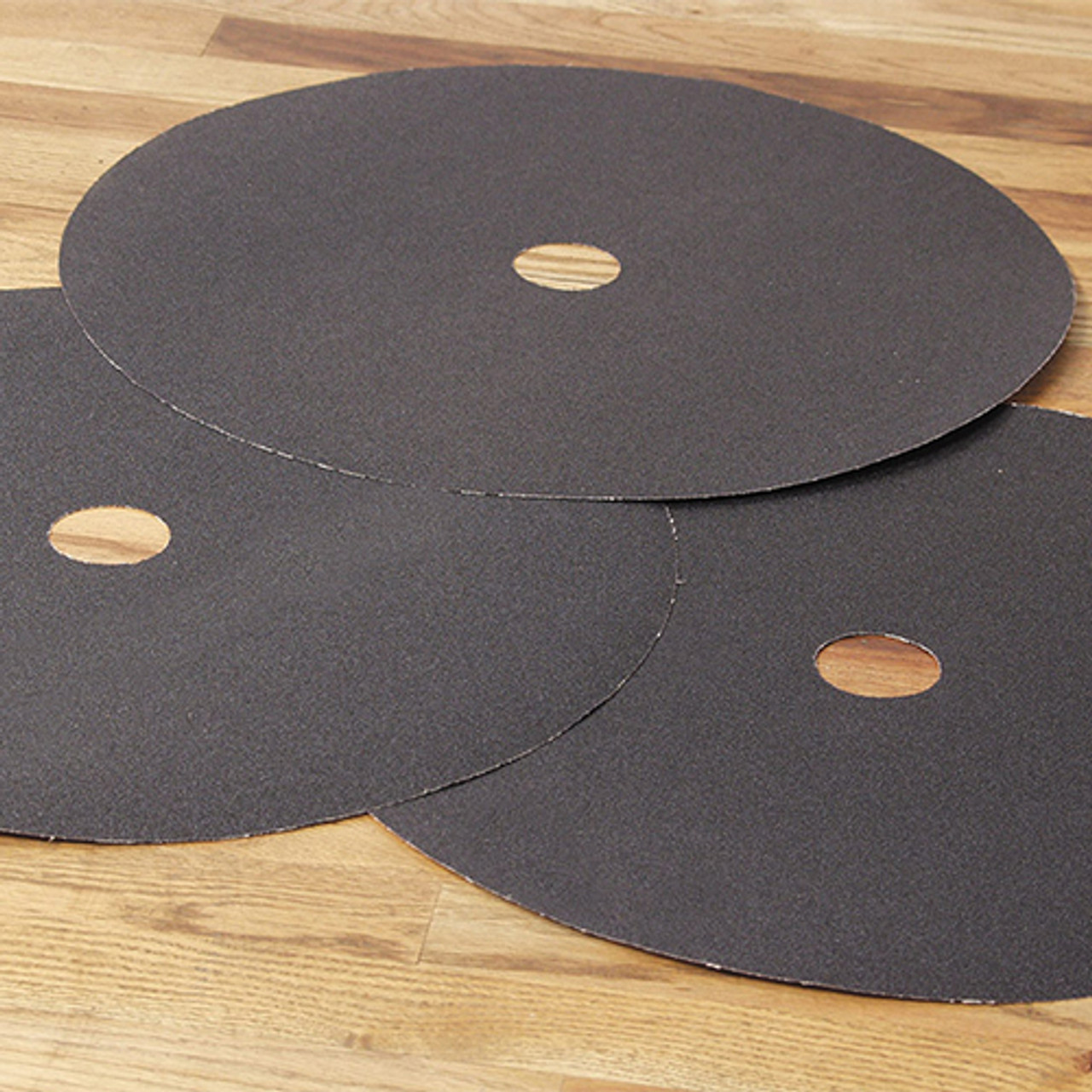 Klingspor Abrasives 17"x 2" Center Hole, Silicon Carbide Floor Sanding Disc, Paper Backed, 120 Grit