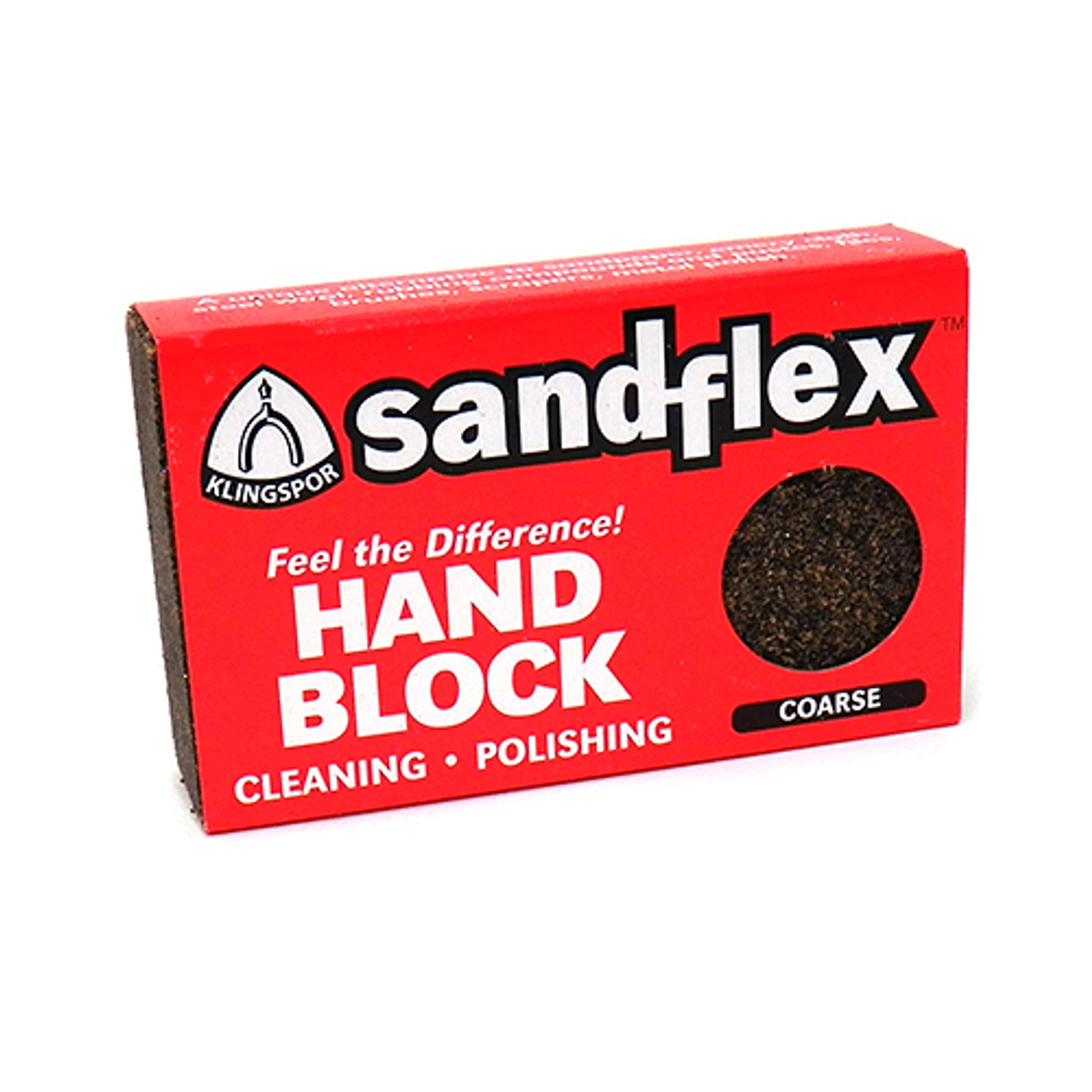 Coarse Sandflex Abraser Block