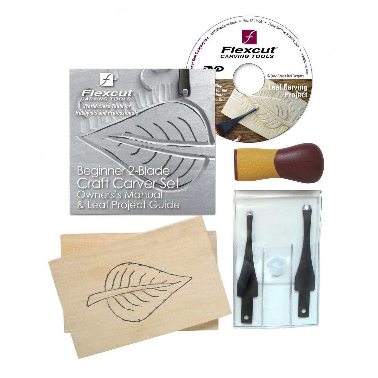 Beginner 2 Blade Craft Carver Set