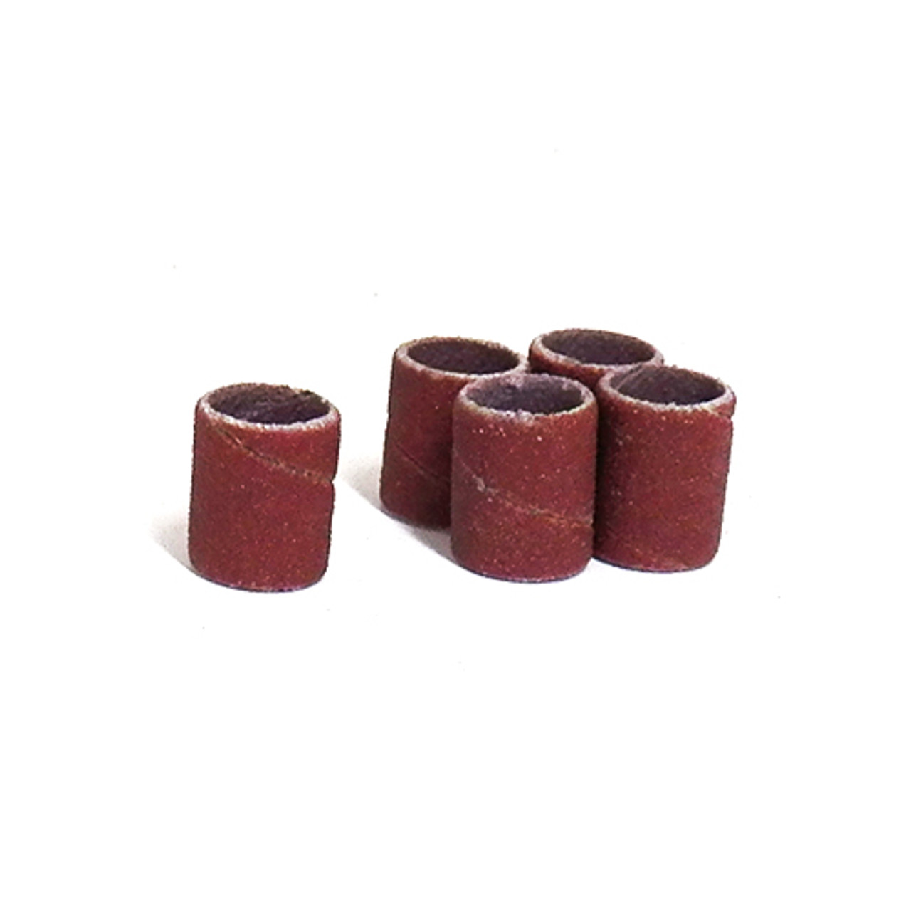 Klingspor Abrasives Aluminum Oxide Sanding Sleeves, 3/8"x 1/2" 60 Grit, 5pk