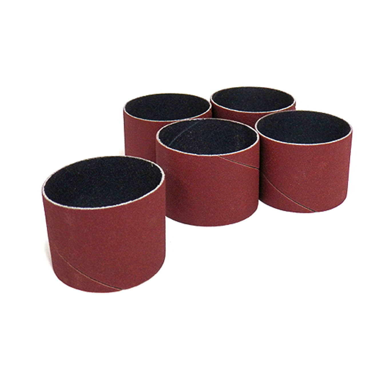 Klingspor Abrasives Aluminum Oxide Sanding Sleeves, 2"x 1-1/2" 100 Grit, 5pk