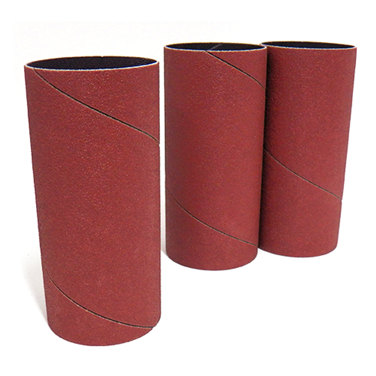 Klingspor Abrasives Aluminum Oxide Sanding Sleeves, 2"X 4-1/2" 150 Grit, 3pk