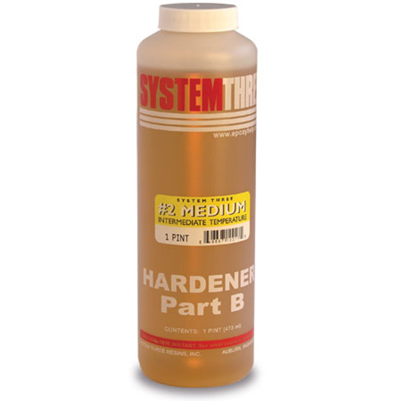 System Three Medium Hardener, #2, Pint