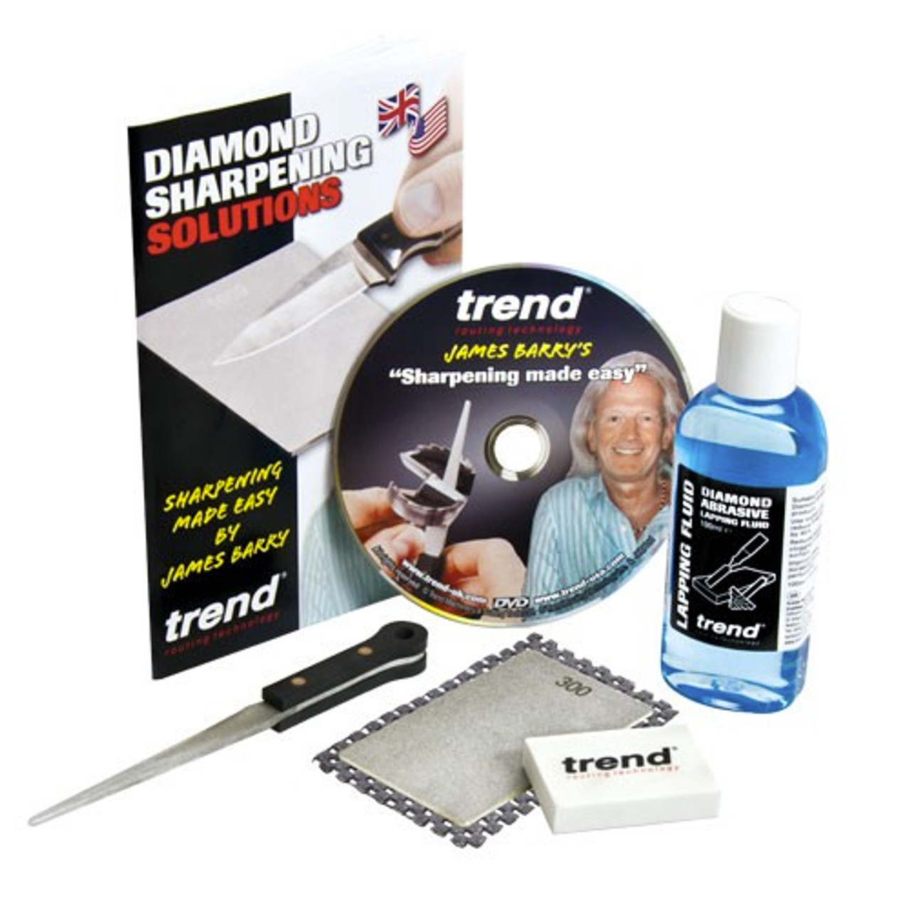 Trend Complete Diamond Stone Sharpening Kit