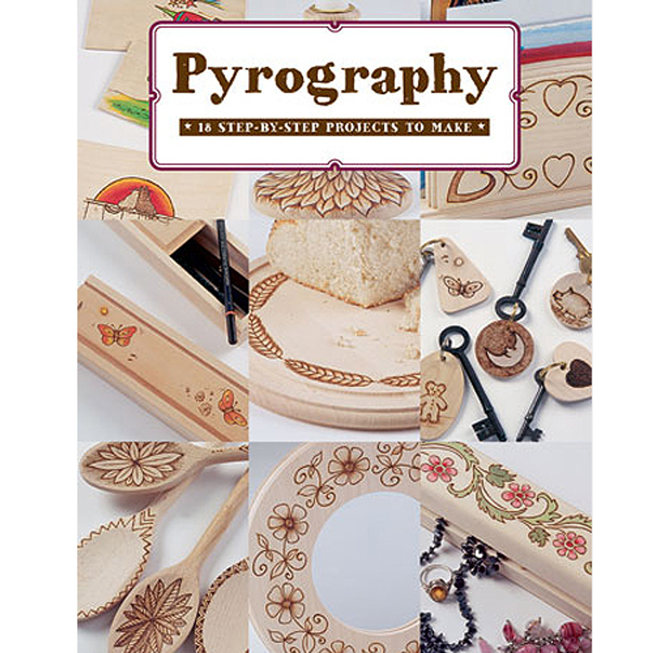 Pyrography 18 Step-By-Step Projects