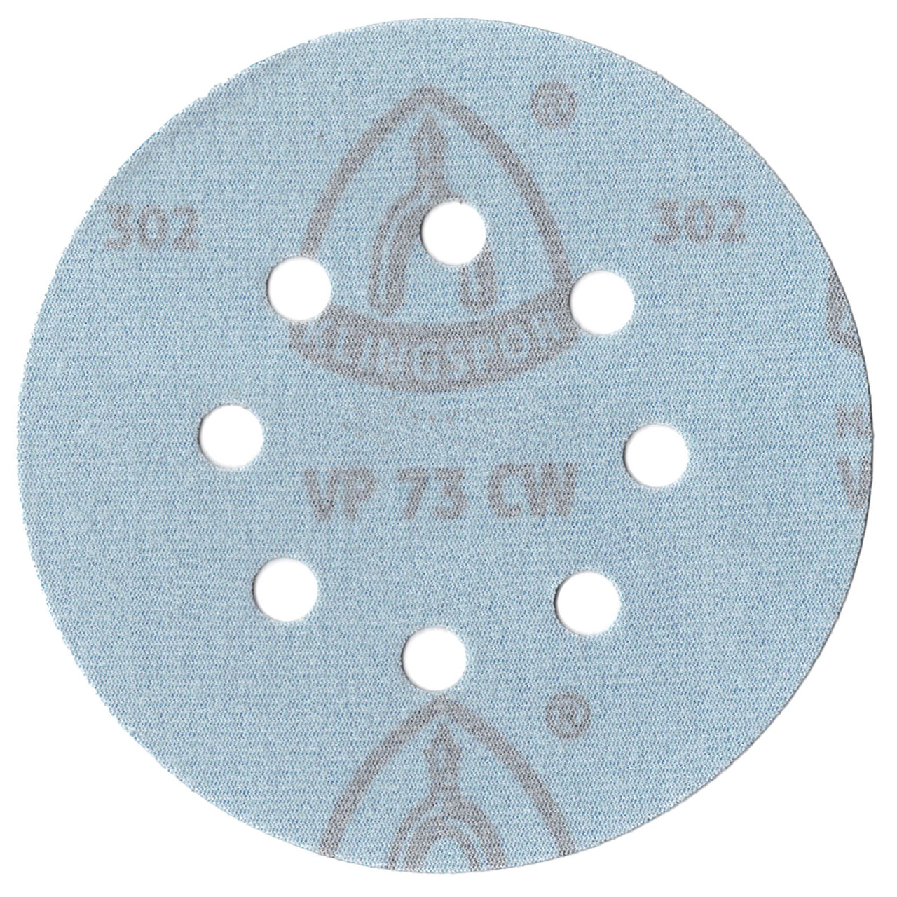 5inX 8H Stearate Latex 320 Grit H&L 50pk back of Disc