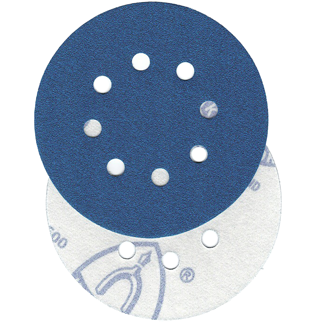 Klingspor Abrasives AZ-Plus Alumina Zirconia, 5 Inch x 8 Hole, Hook & Loop, 80 Grit Discs, 50pk