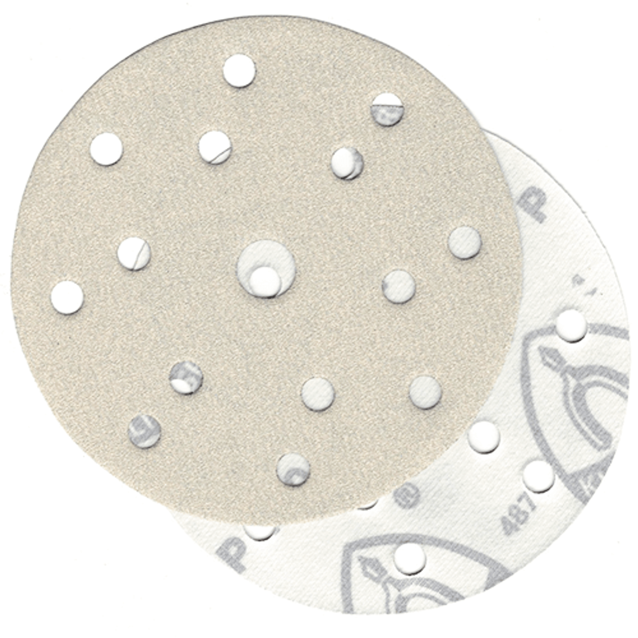 Klingspor Abrasives 6"x 15 Hole Discs For Makita BO6030 Sander, Hook & Loop 180 Grit, 50pk