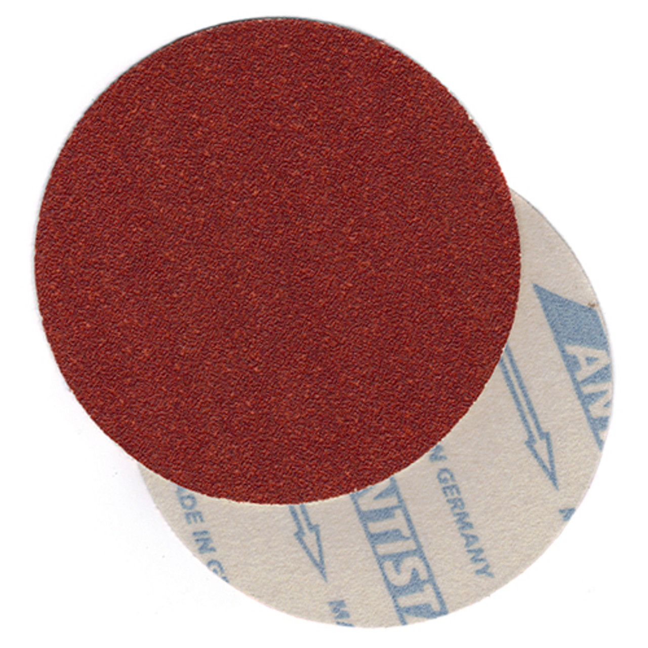 Klingspor Abrasives Heavyweight Aluminum Oxide, Hook & Loop, 5"x No Hole Discs, 320 Grit, 50pk