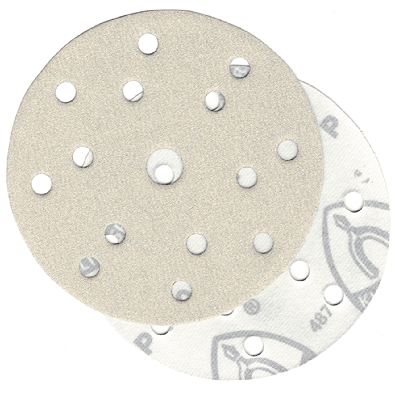 Klingspor Abrasives 6"x 15 Hole Discs For Makita BO6030 Sander, Hook & Loop 320 Grit, 10pk