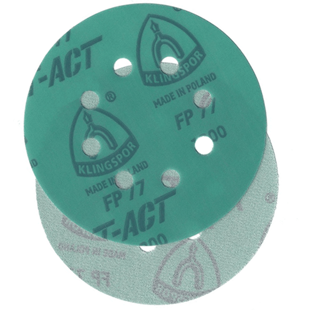 GreenTec 5"X8H H&L 400 Grit Disc 50pk