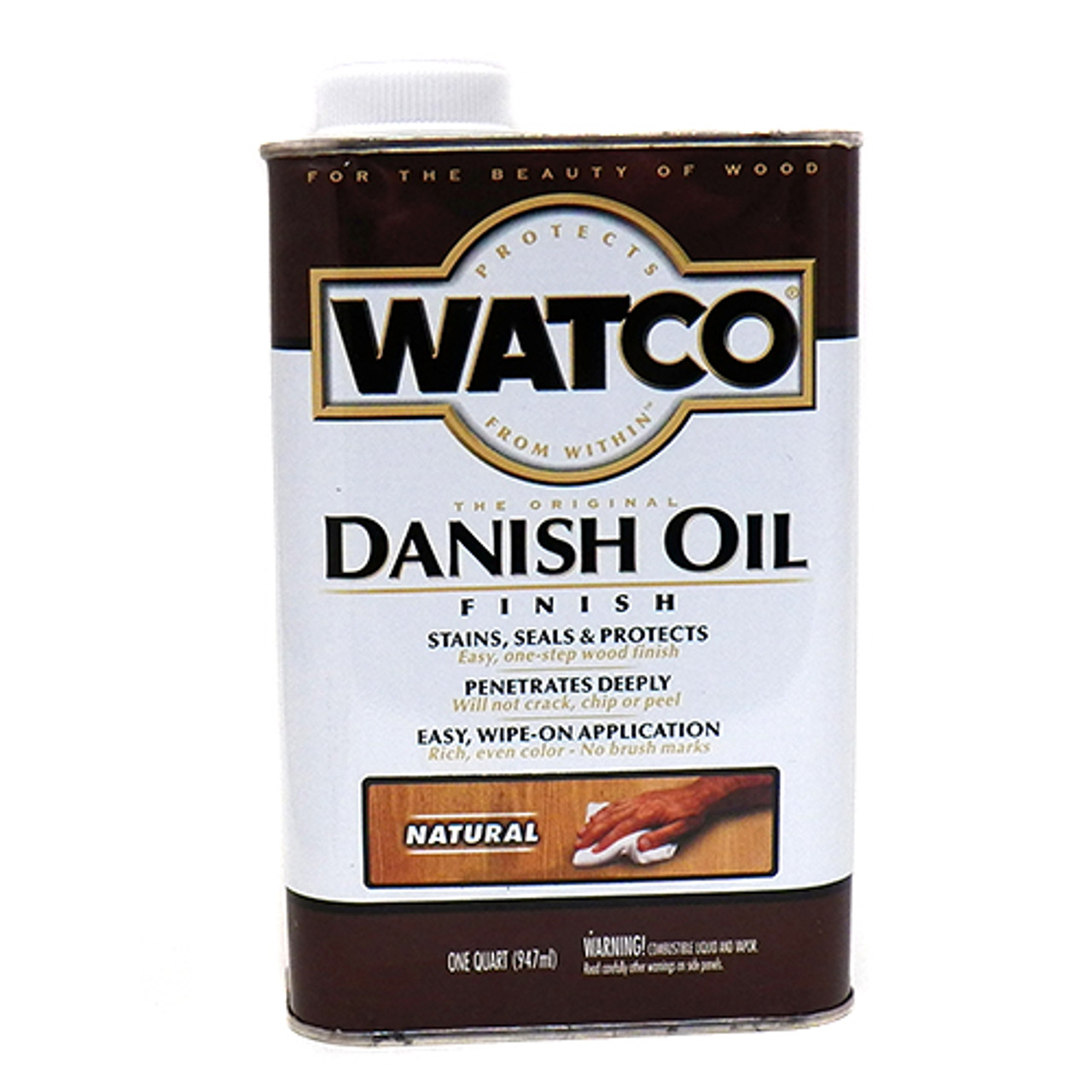 Watco Danish Oil, Natural, Quart