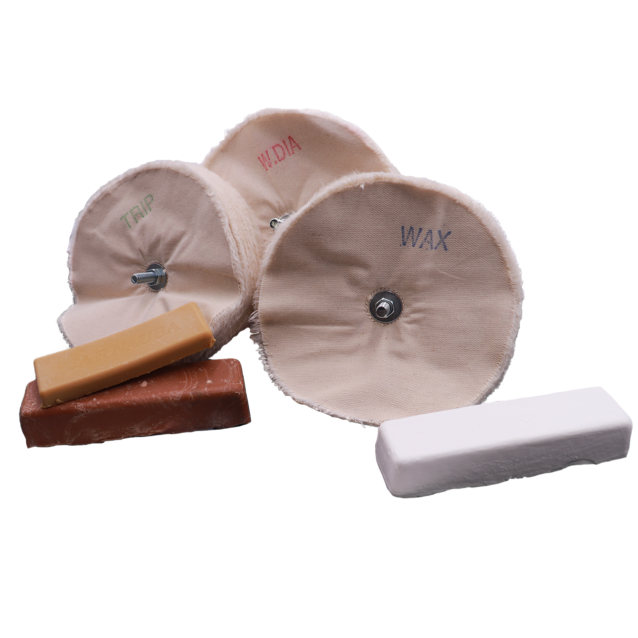 8" Wood Buff Kit