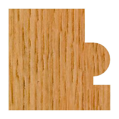 Edge Beading 1/4BD X 9/16CH X 1/2SH