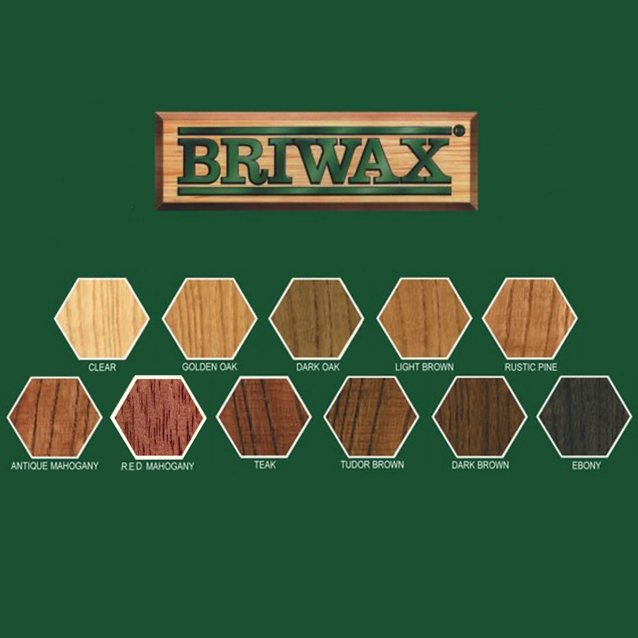 Briwax Dark Brown Wax, 16oz