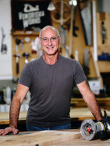 Spotlight on Woodworking Mastery: George Vondriska Crafts a Stunning Waterfall Table at Klingspor's 25th Annual Extravaganza