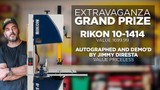 Jimmy DiResta Unleashes Epic Bandsaw Magic at the 25th Annual Woodworking Extravaganza – Enter to Win the New Rikon 14/14 as Grand Prize!