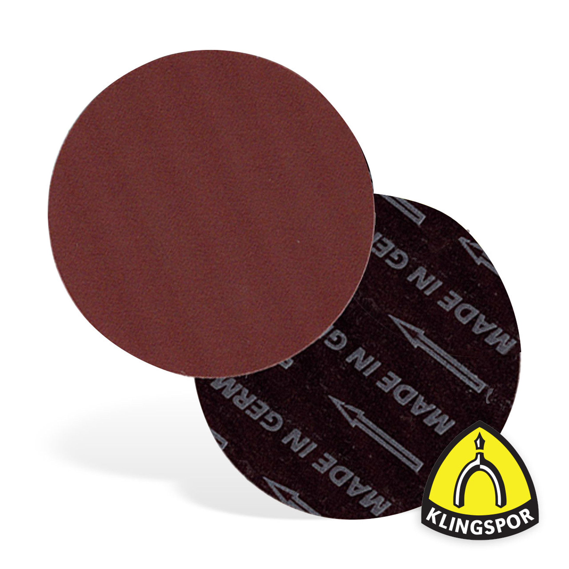 Klingspor Abrasives 6" No Hole, Cloth Backed, Pressure Sensitive
